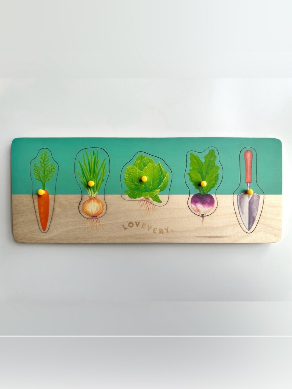 Lovevery Community Garden Puzzle used great condition